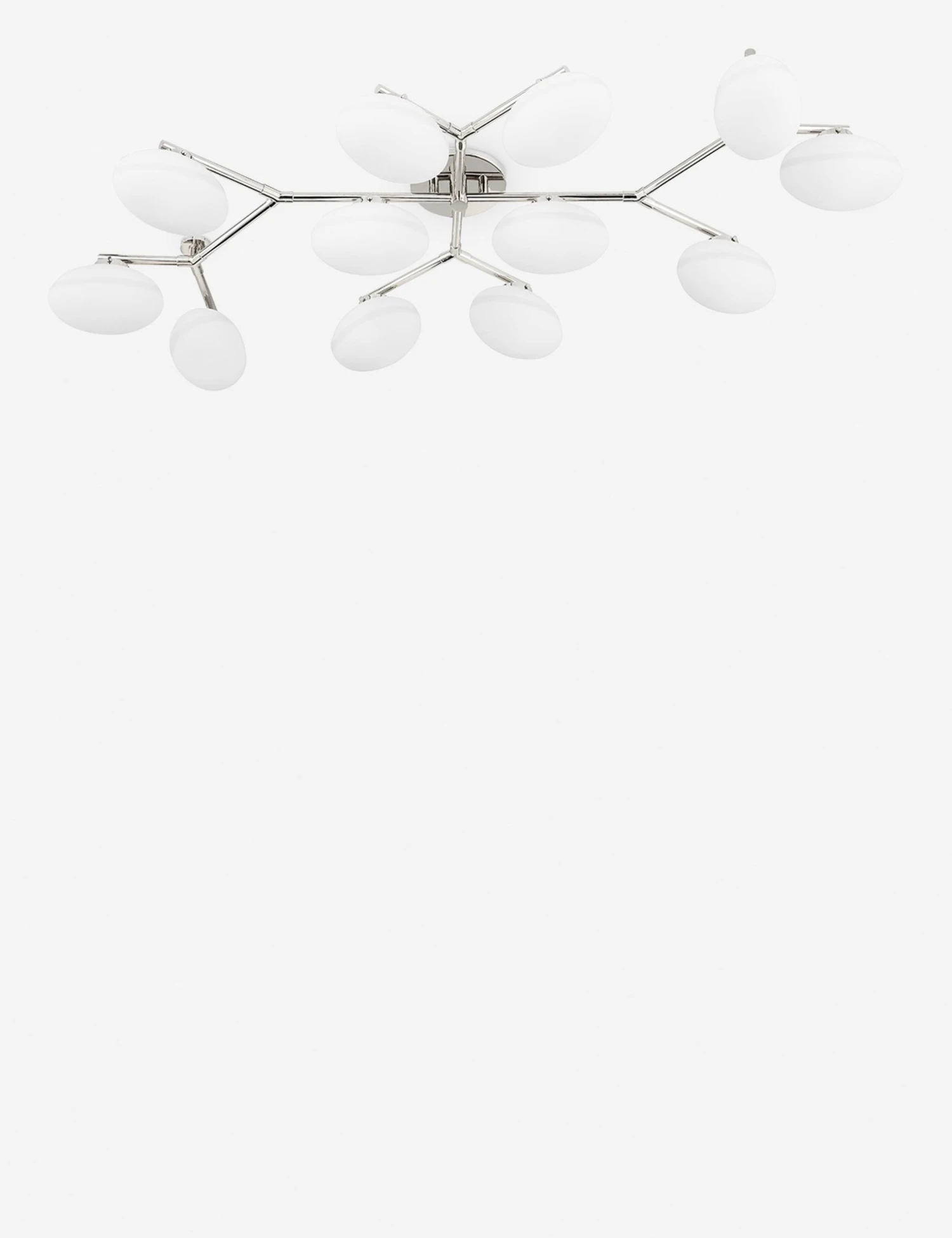Lulu And Georgia Sculptural Solange Semi-Flush Mount Light 8 Lulu And Georgia Sculptural Solange Semi-Flush Mount Light