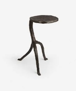 Lulu And Georgia Sculptural Blanche Side Table