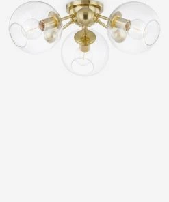 Lulu And Georgia Crystal Semi-Flush Mount Light Lighting