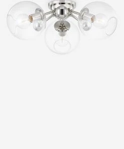 Lulu And Georgia Crystal Semi-Flush Mount Light Lighting