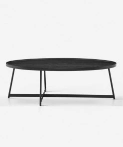 Lulu And Georgia Curved + Rounded Gweneth Oval Coffee Table