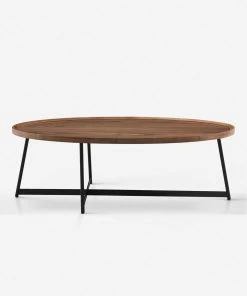 Lulu And Georgia Curved + Rounded Gweneth Oval Coffee Table