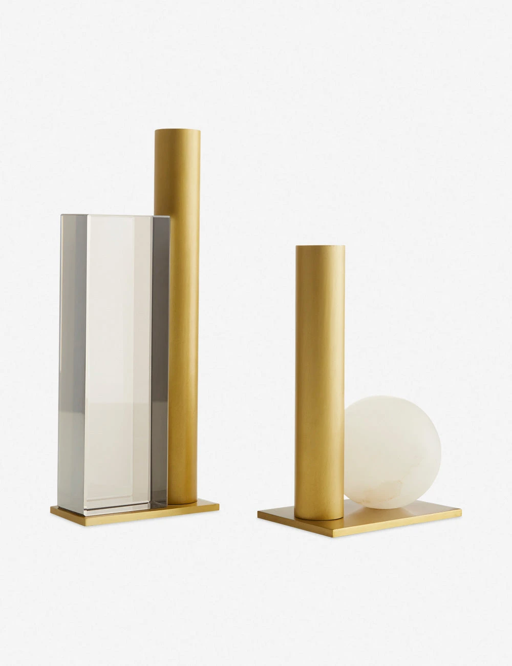 Lulu And Georgia New Kenton Candleholders (Set Of 2) By Arteriors 3 Lulu And Georgia New Kenton Candleholders (Set Of 2) By Arteriors