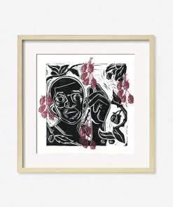 Lulu And Georgia 'Mama's Making Pie' Print By Adrian Brandon