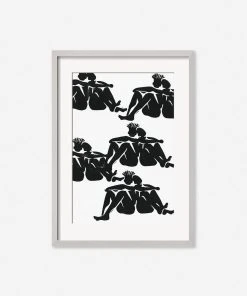 Lulu And Georgia Walls 'Over Here' Print By Adrian Brandon