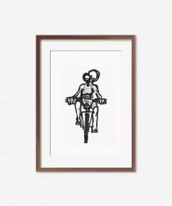 Lulu And Georgia Walls 'Ride' Print By Adrian Brandon