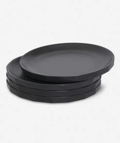 Lulu And Georgia Outdoor Collection Alfresco Bamboo Salad Plates (Set Of 4)