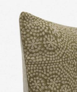 Lulu And Georgia Mossy Greens Alaina Pillow 22 Lulu And Georgia Mossy Greens Alaina Pillow
