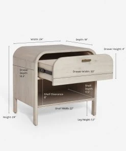 Lulu And Georgia Brooke Nightstand Élan Byrd Collection