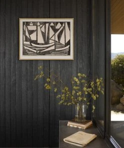 Lulu And Georgia Walls 'Japanese Woodcuts - Boats' Print