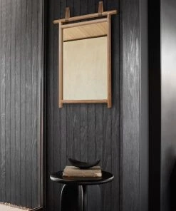 Lulu And Georgia New Kendyl Leather Strap Mirror