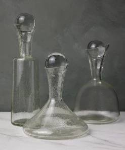 Lulu And Georgia Gillmore Decanters (Set Of 3) By Arteriors Curved + Rounded 5 Lulu And Georgia Gillmore Decanters (Set Of 3) By Arteriors Curved + Rounded