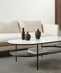 Lulu And Georgia Ayana Oval Coffee Table