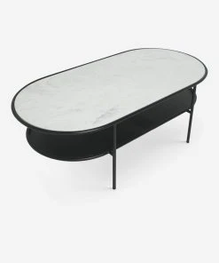Lulu And Georgia Ayana Oval Coffee Table