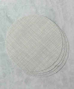 Lulu And Georgia Chilewich Basketweave Round Placemat (Set Of 4) 17 Lulu And Georgia Chilewich Basketweave Round Placemat (Set Of 4)