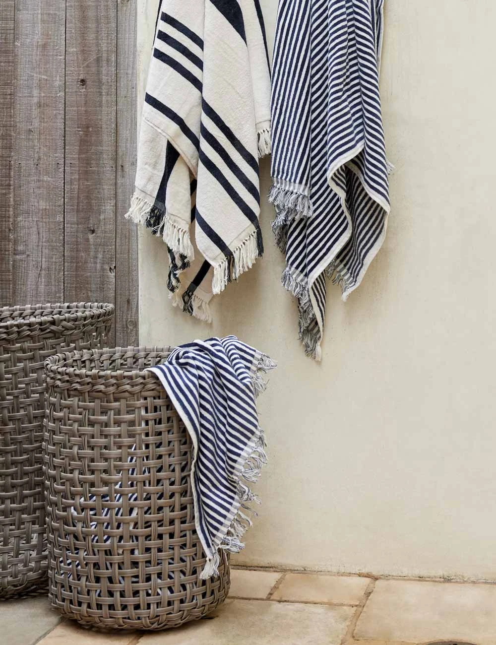 BasketsandTowelGallery_17289_-SITECROP-2.jpg Lulu And Georgia Outdoor Collection Laura Indoor / Outdoor Baskets (Set Of 3)