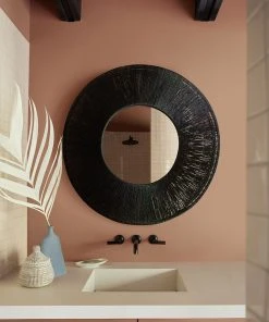 Lulu And Georgia Artful Proportions Collection Carlotta Round Mirror