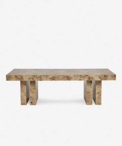 Lulu And Georgia Brisa Burl Wood Coffee Table