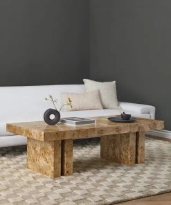 Lulu And Georgia Brisa Burl Wood Coffee Table 12 Lulu And Georgia Brisa Burl Wood Coffee Table