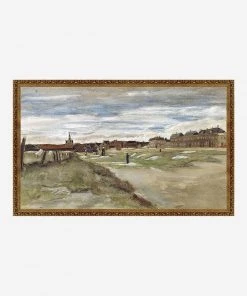 Lulu And Georgia 'Women From Scheveningen' Wall Art By Vincent Van Gogh Earth Tones