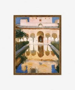 Lulu And Georgia 'Hall Of The Ambassadors, Alhambra, Granada' Wall Art By Joaquin Sorolla Y Bastida Walls 8 Lulu And Georgia 'Hall Of The Ambassadors, Alhambra, Granada' Wall Art By Joaquin Sorolla Y Bastida Walls