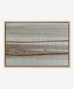 Lulu And Georgia 'Neutral Abstract No. 31' Wall Art By Visual Contrast New