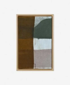 Lulu And Georgia 'Neutral Abstract No. 45' Wall Art By Visual Contrast