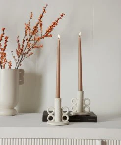 Lulu And Georgia Veracruz Taper Holder Curved + Rounded