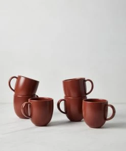 Lulu And Georgia Artful Proportions Collection Pacifica Mugs (Set Of 6) By Casafina 10 Lulu And Georgia Artful Proportions Collection Pacifica Mugs (Set Of 6) By Casafina