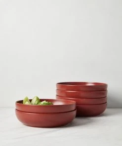 Lulu And Georgia Pacifica Pasta Bowls (Set Of 6) By Casafina Artful Proportions Collection