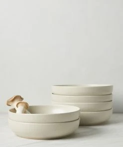 Lulu And Georgia Pacifica Pasta Bowls (Set Of 6) By Casafina Artful Proportions Collection