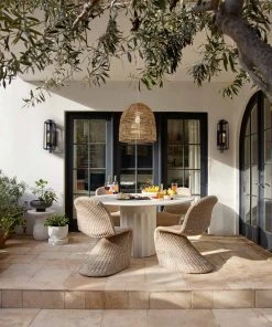 Lulu And Georgia Sarah Sherman Samuel Collection Doric Round Dining Table By Sarah Sherman Samuel