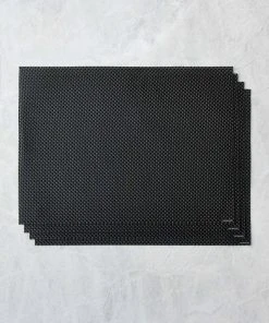 Lulu And Georgia Chilewich Basketweave Rectangle Placemat (Set Of 4) Outdoor Collection