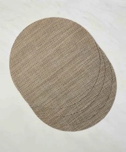 Lulu And Georgia Chilewich Basketweave Round Placemat (Set Of 4) 16 Lulu And Georgia Chilewich Basketweave Round Placemat (Set Of 4)