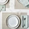 Lulu And Georgia Outdoor Collection Chilewich Mini Basketweave Rectangle Placemat (Set Of 4)