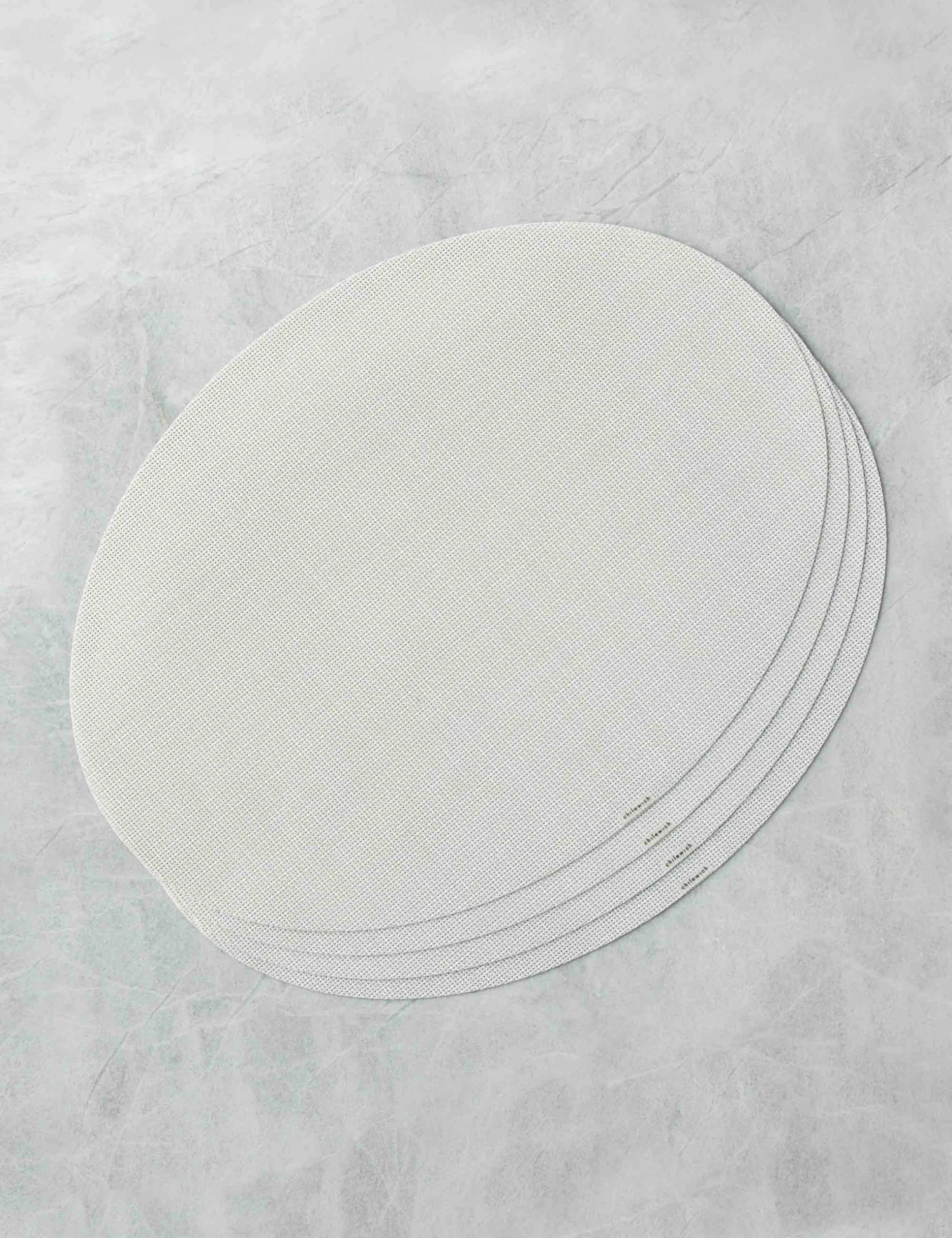 ChilewichMiniBasketweaveRectanglePlacemat_Sandstone_0815.jpg Lulu And Georgia Chilewich Mini Basketweave Oval Placemat (Set Of 4) Outdoor Collection