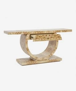 Lulu And Georgia New Chloe Burl Wood Console Table 7 Lulu And Georgia New Chloe Burl Wood Console Table