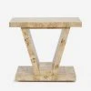 Lulu And Georgia Chloe Burl Wood Side Table New 2 Lulu And Georgia Chloe Burl Wood Side Table New