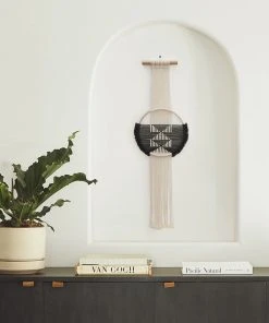 Lulu And Georgia Bouclé + Textural Fabric Studio Nom Nomsa Wall Hanging