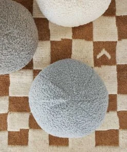 Lulu And Georgia Bouclé Ball Pillow By Sarah Sherman Samuel