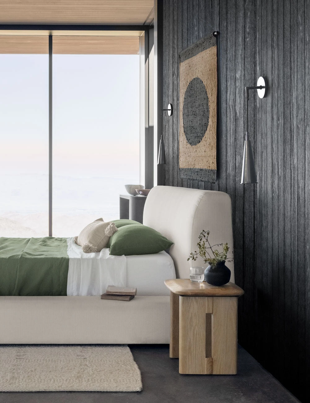 DolanBedroom_21423.jpg Lulu And Georgia Artful Proportions Collection Cultiver Linen Bedding, Sheet Set