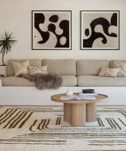 Lulu And Georgia Delta Round Coffee Table Élan Byrd Collection