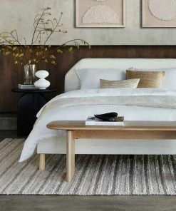 Lulu And Georgia Charred Zelkova Wood Plate, Small By Namu Home Goods New