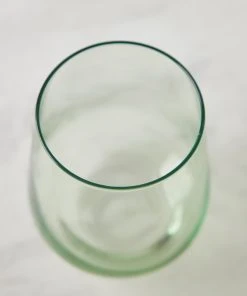 Lulu And Georgia Muted Pastels Estelle Stemless Wine Glass (Set Of 2) 8 Lulu And Georgia Muted Pastels Estelle Stemless Wine Glass (Set Of 2)