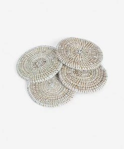 Lulu And Georgia Expedition Subsahara Coasters (Set Of 4) Earth Tones