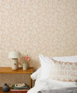 Lulu And Georgia Muted Pastels Lemons Grasscloth Wallpaper By Nathan Turner