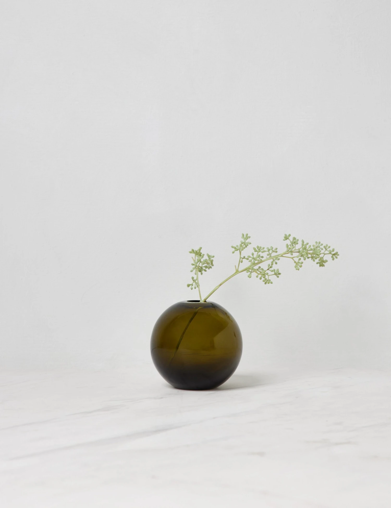 Lulu And Georgia Mossy Greens Hawkins New York Aurora Sphere Vase 15 Lulu And Georgia Mossy Greens Hawkins New York Aurora Sphere Vase