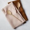 Lulu And Georgia Muted Pastels Essential Waffle Dish Towels, Blush/Terracotta (Set Of 2) By Hawkins New York
