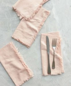 Lulu And Georgia Hawkins New York Essential Cotton Dinner Napkins (Set Of 4)