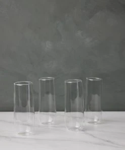 Lulu And Georgia Organic Champagne Flutes (Set Of 4) By Hawkins New York Kitchen + Dining